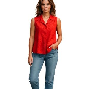 Private Luxuries Chic Pink Notched Collar Blouse